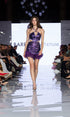 Cut-Out Sequined Mini Dress
